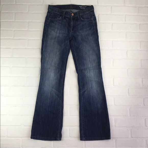 7 For All Mankind Denim - 7 FAM 7 For All Mankind 24 x 29 High Waisted Jeans